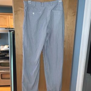 Brooks Brothers Mens Elliot 34x32 Seersucker pants